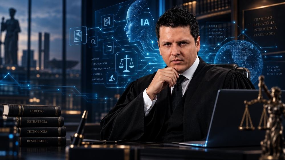 Dr. William Oliveira com interfaces de inteligência artificial aplicadas ao Direito